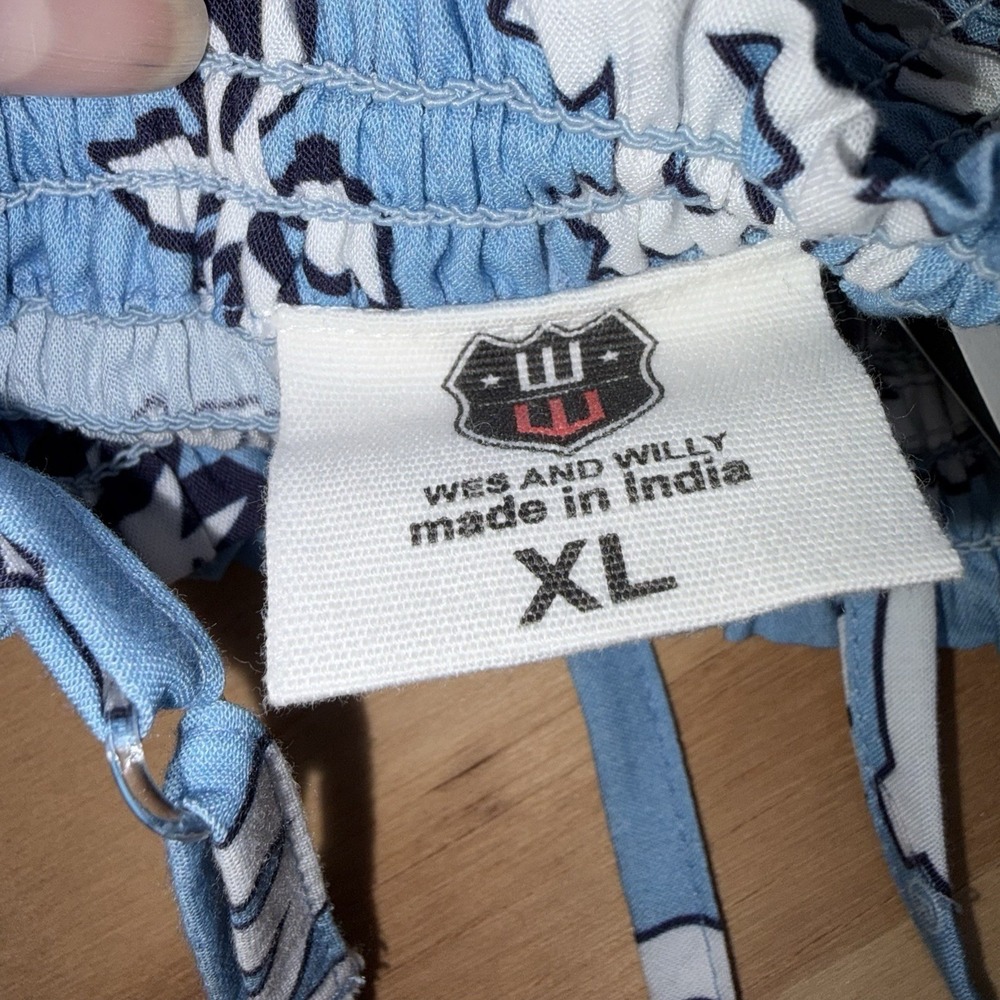 Wes and Willy Womens College Beach Halter Crop Top UNC Tar Heels XL New - Picture 6 of 8